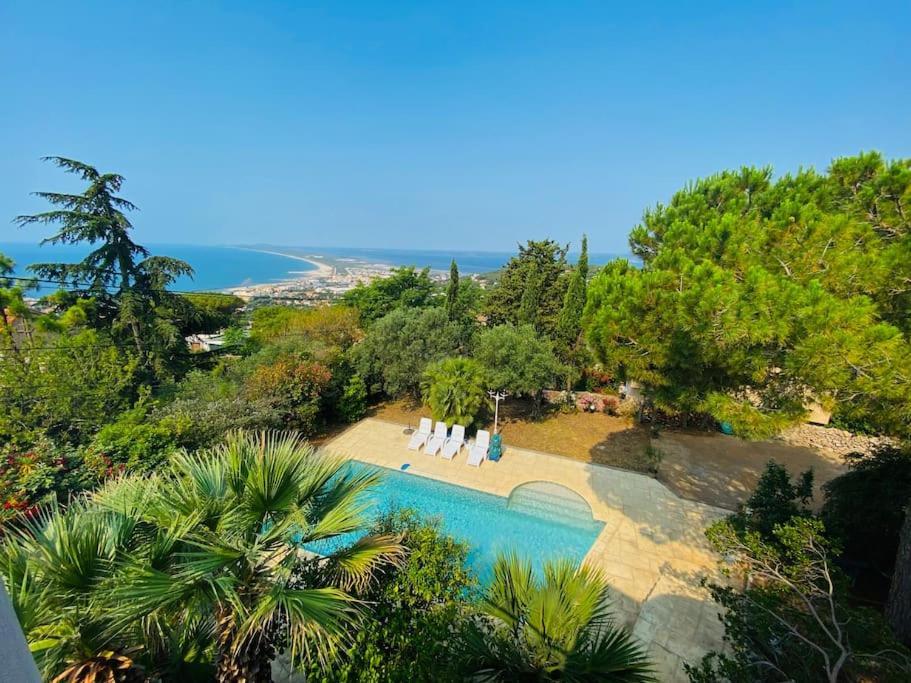 Atlantide - Somptueuse Villa Classee 4 Etoiles - Saint-Clair - Vue Exceptionnelle - Piscine Сет Экстерьер фото