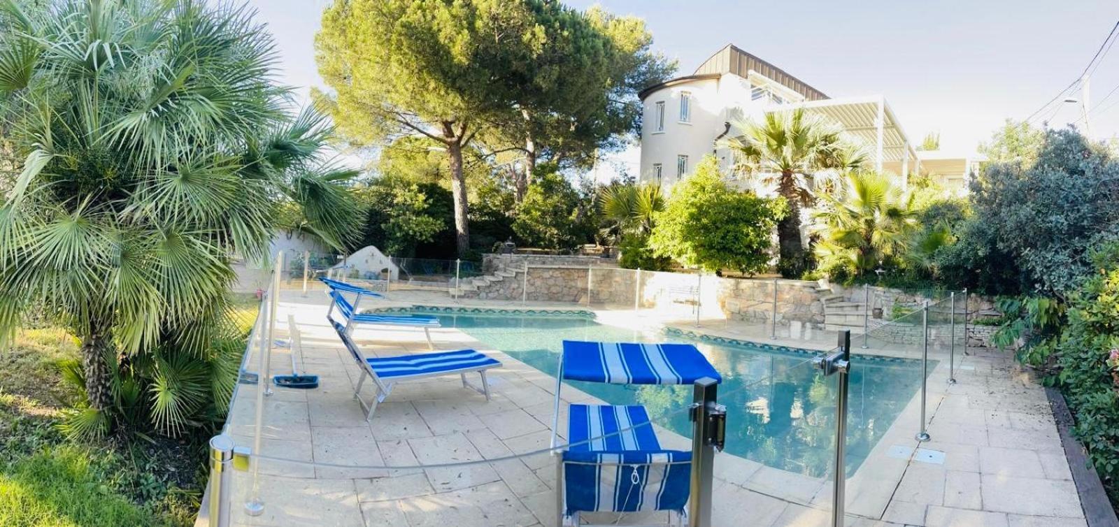 Atlantide - Somptueuse Villa Classee 4 Etoiles - Saint-Clair - Vue Exceptionnelle - Piscine Сет Экстерьер фото