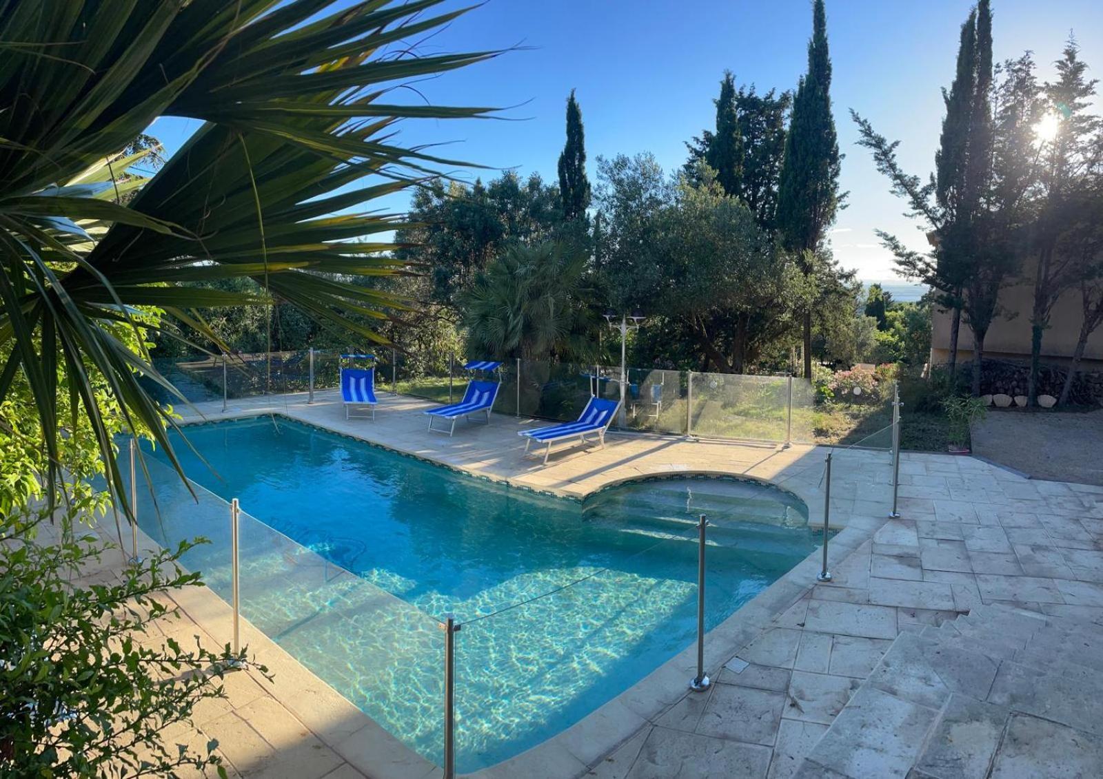 Atlantide - Somptueuse Villa Classee 4 Etoiles - Saint-Clair - Vue Exceptionnelle - Piscine Сет Экстерьер фото