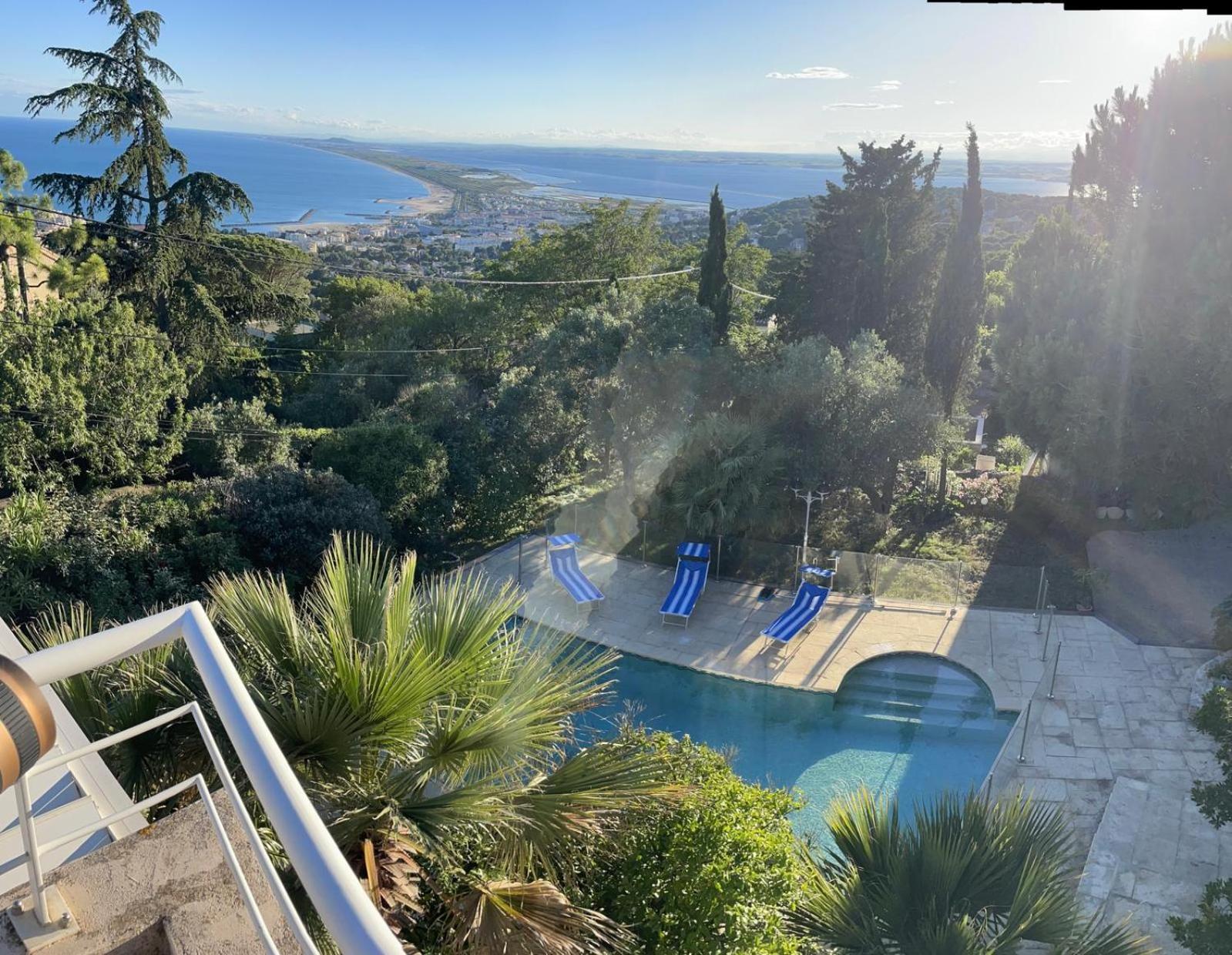 Atlantide - Somptueuse Villa Classee 4 Etoiles - Saint-Clair - Vue Exceptionnelle - Piscine Сет Экстерьер фото
