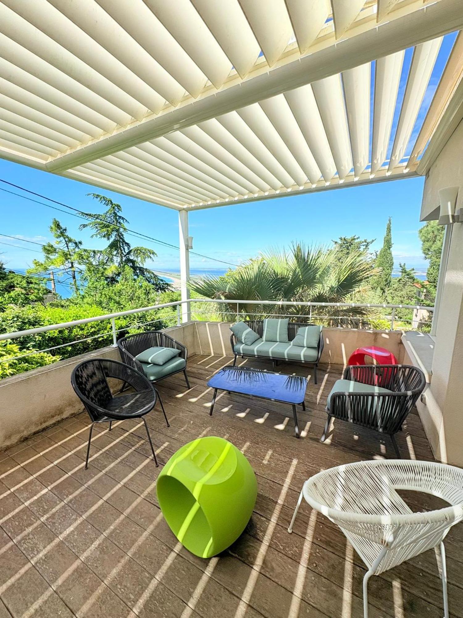Atlantide - Somptueuse Villa Classee 4 Etoiles - Saint-Clair - Vue Exceptionnelle - Piscine Сет Экстерьер фото