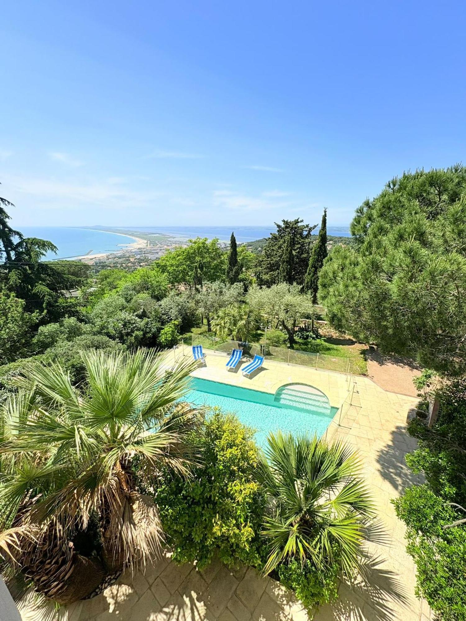 Atlantide - Somptueuse Villa Classee 4 Etoiles - Saint-Clair - Vue Exceptionnelle - Piscine Сет Экстерьер фото